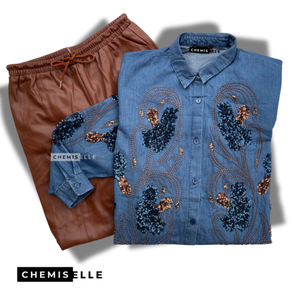 Chemise Jean – Collection « Sunshine Chic »