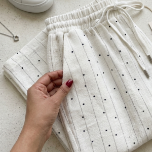 Pantalon Blanc Élégance